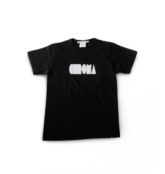 Chroma Black Logo Tee