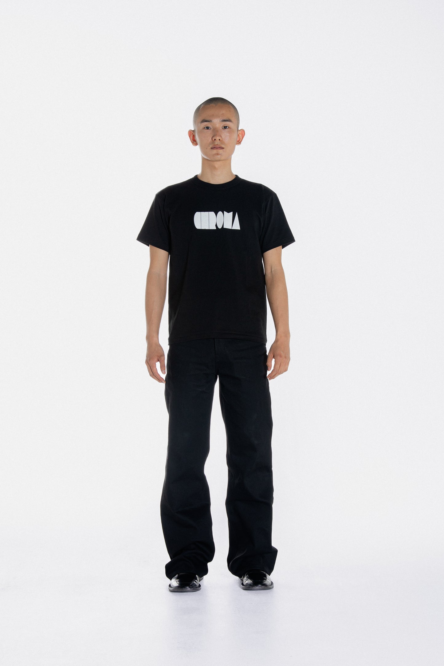 Chroma Black Logo Tee