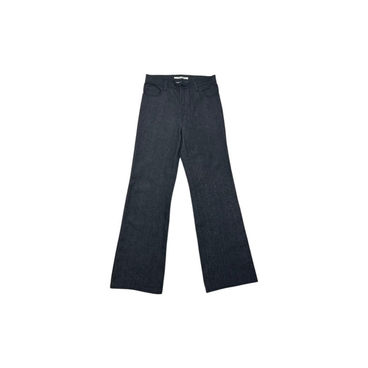 Slant Cut Denim Pants Indigo