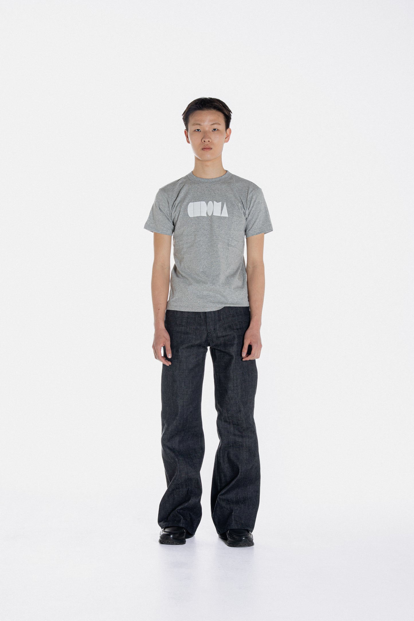 Chroma Grey Logo Tee