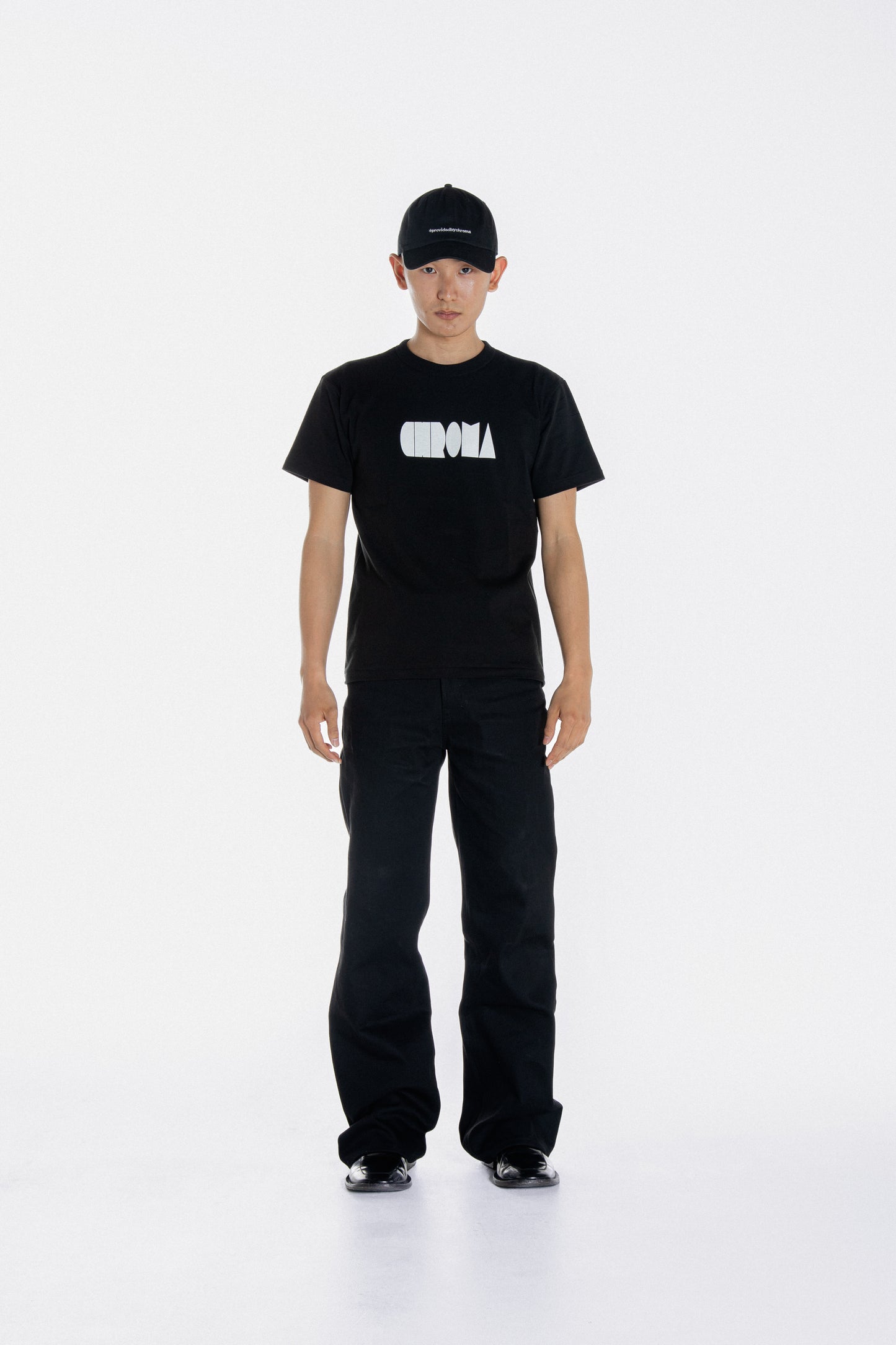 Chroma Black Logo Tee