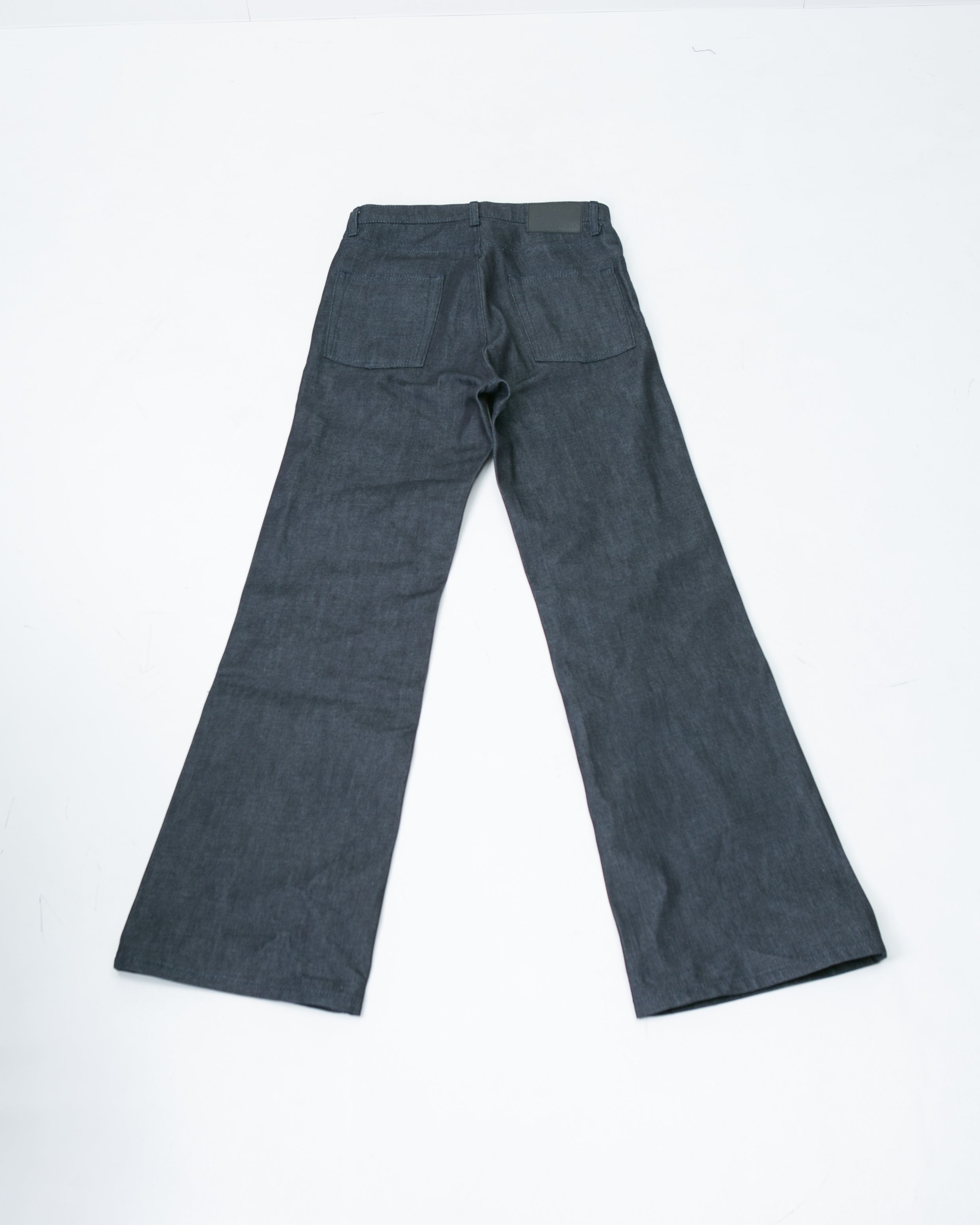 New Slant Cut Denim Pants Indigo – chroma