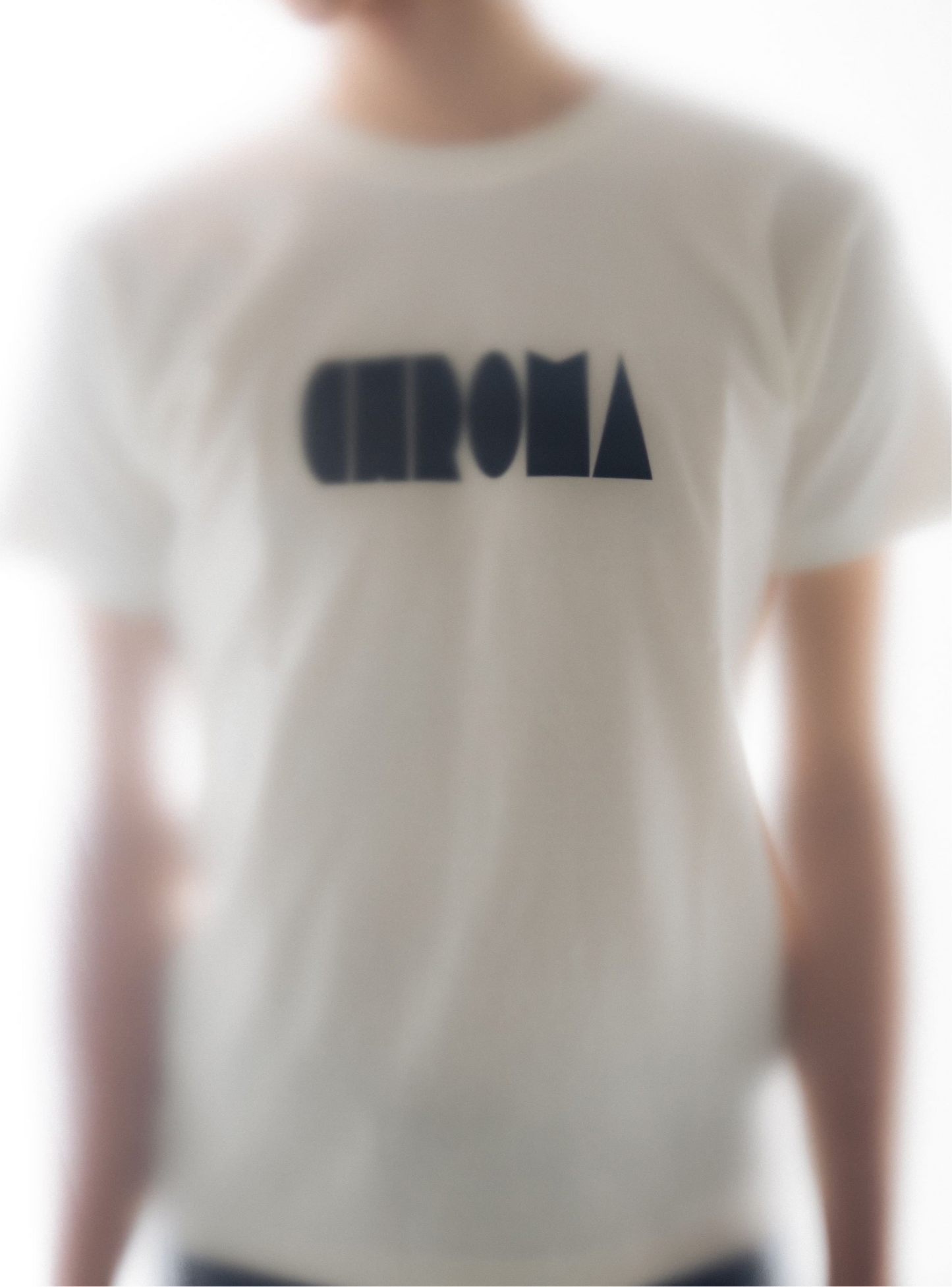 Chroma White Logo Tee