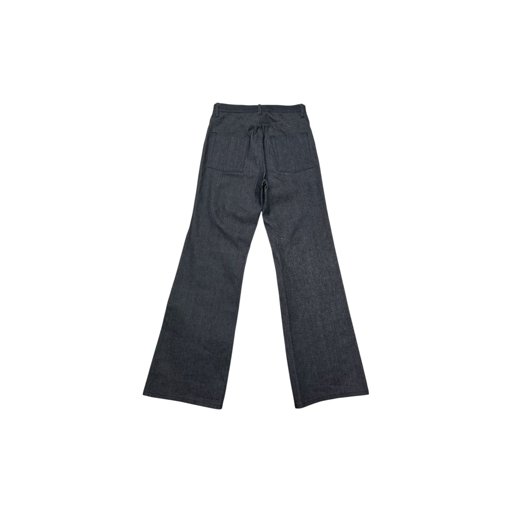 Slant Cut Denim Pants Indigo – chroma