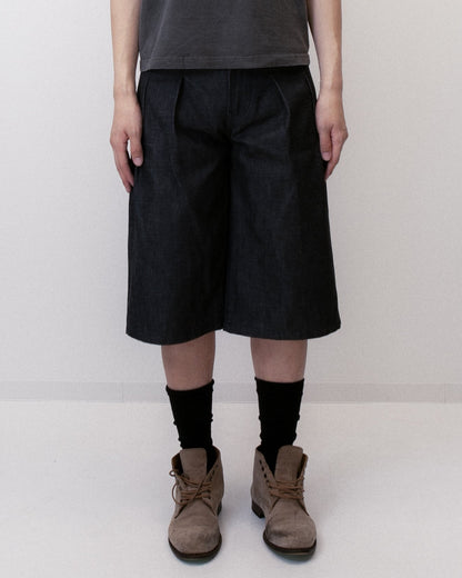Phase Denim Shorts Indigo