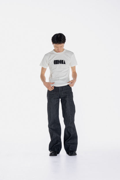 Chroma White Logo Tee