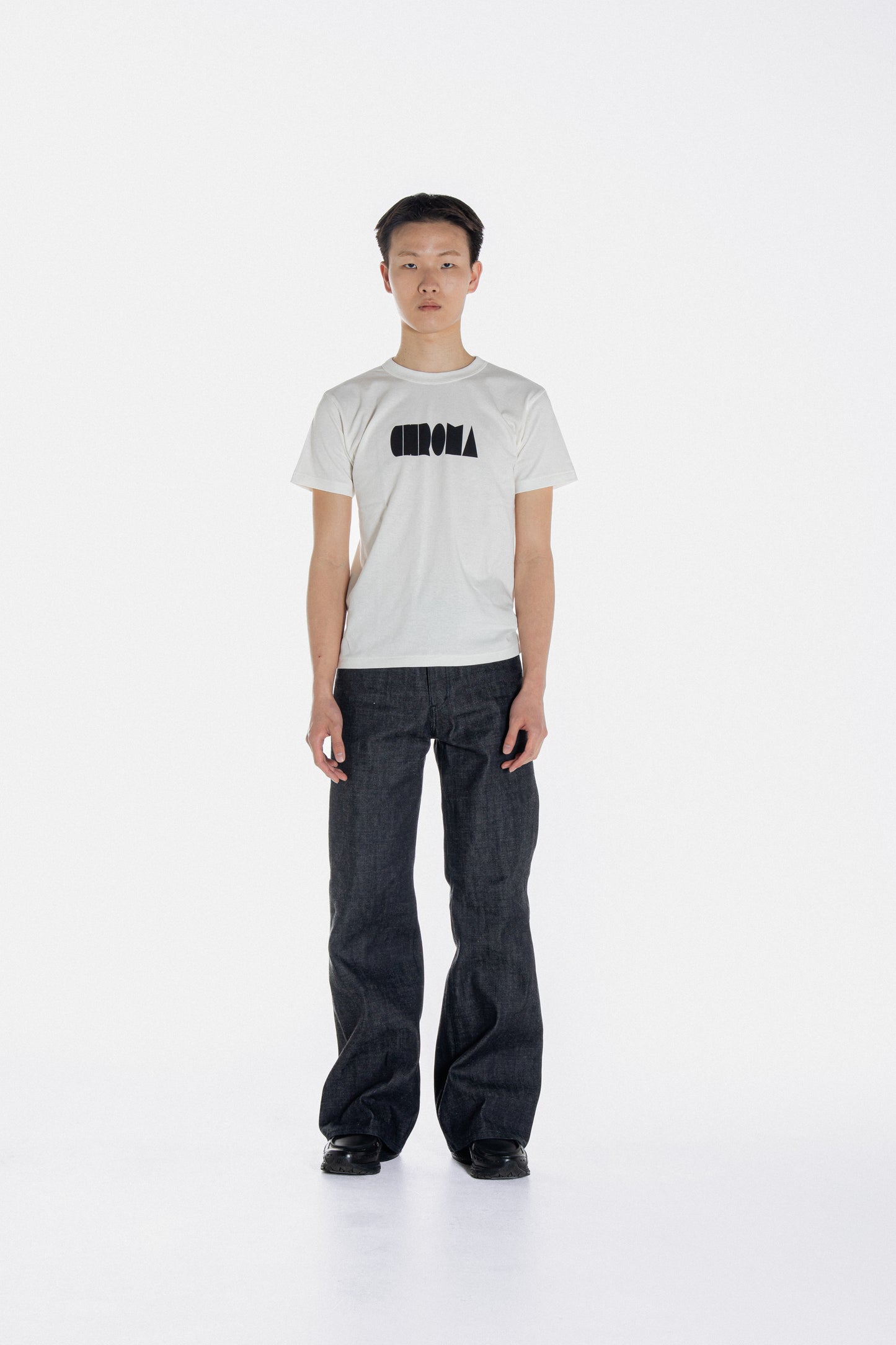 Chroma White Logo Tee
